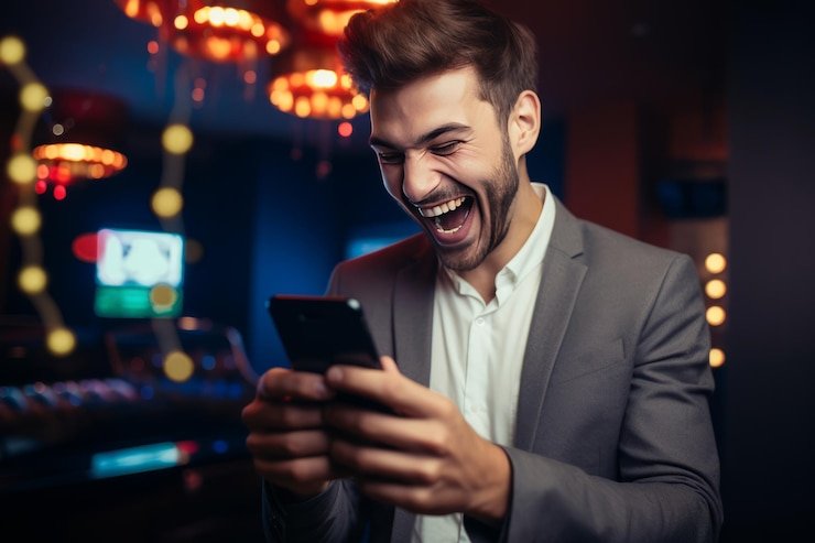Filipino player checking jillino1 bonus offers on a mobile phone